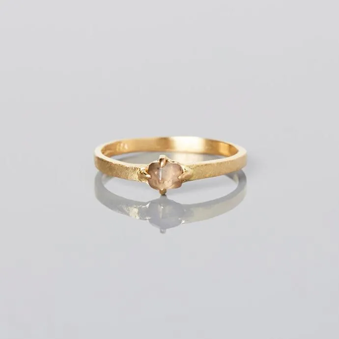0.27 Carat 15th Anniversary One-of-a-Kind Brown Diamond Ring | BDR11-OOAK
