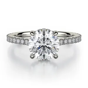 0.33ctw Diamond Engagement Ring