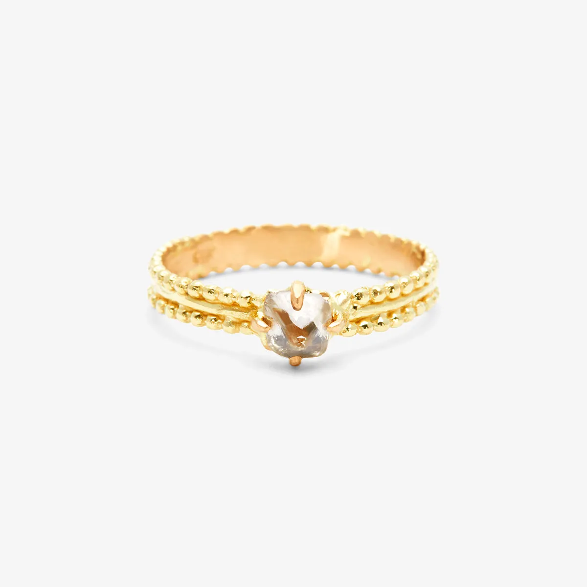 0.36 Carat 15th Anniversary One-of-a-Kind Brown Diamond Ring | BDR14-OOAK