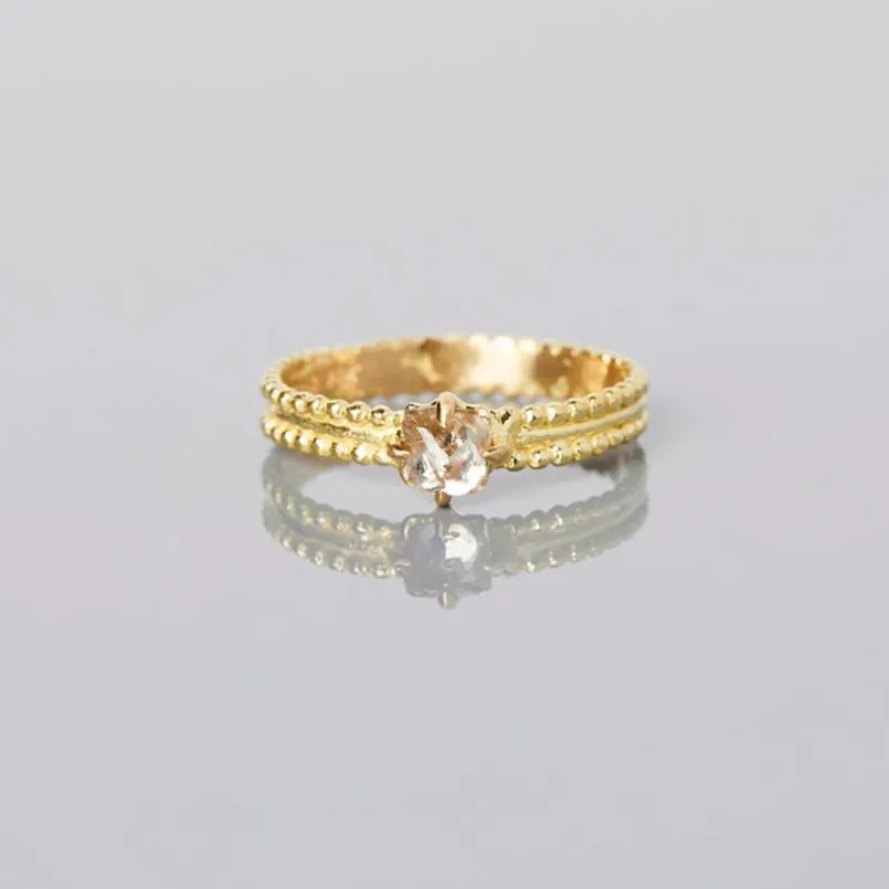 0.36 Carat 15th Anniversary One-of-a-Kind Brown Diamond Ring | BDR14-OOAK