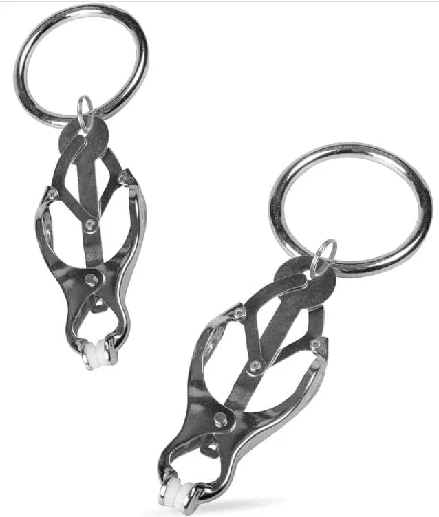 0622HS-CB      Clover Cock and Ball Clamps with Weight Hanging Rings