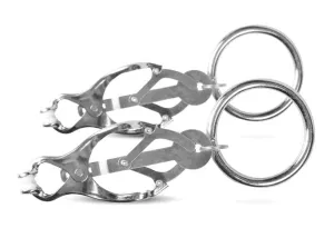 0622HS-CB      Clover Cock and Ball Clamps with Weight Hanging Rings