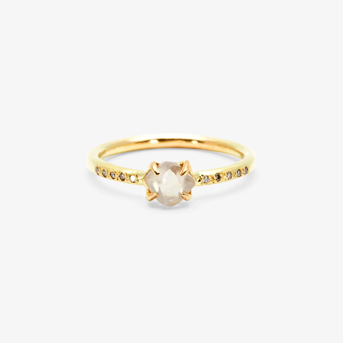 0.69 Carat 15th Anniversary One-of-a-Kind Brown Diamond Ring | BDR17-OOAK