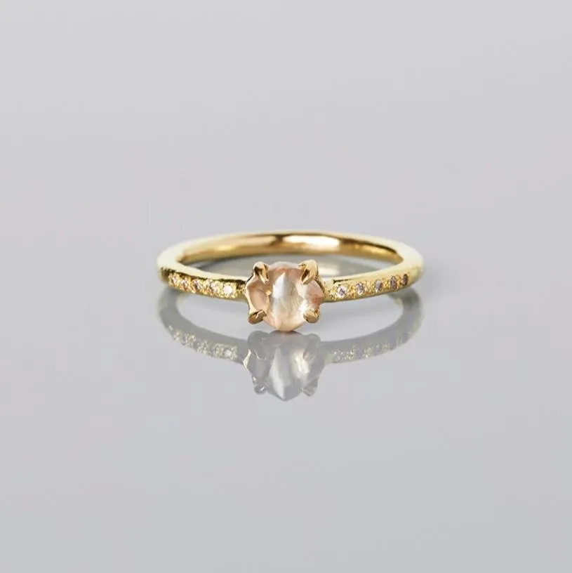 0.69 Carat 15th Anniversary One-of-a-Kind Brown Diamond Ring | BDR17-OOAK
