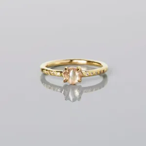 0.69 Carat 15th Anniversary One-of-a-Kind Brown Diamond Ring | BDR17-OOAK