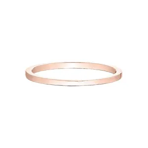 10K (Rose, White, Yellow) Gold (1mm) Stackable Wedding Band