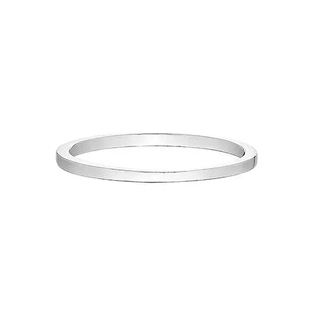 10K (Rose, White, Yellow) Gold (1mm) Stackable Wedding Band