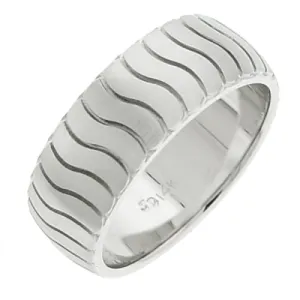 14K or 18K White Gold Celtic Ring