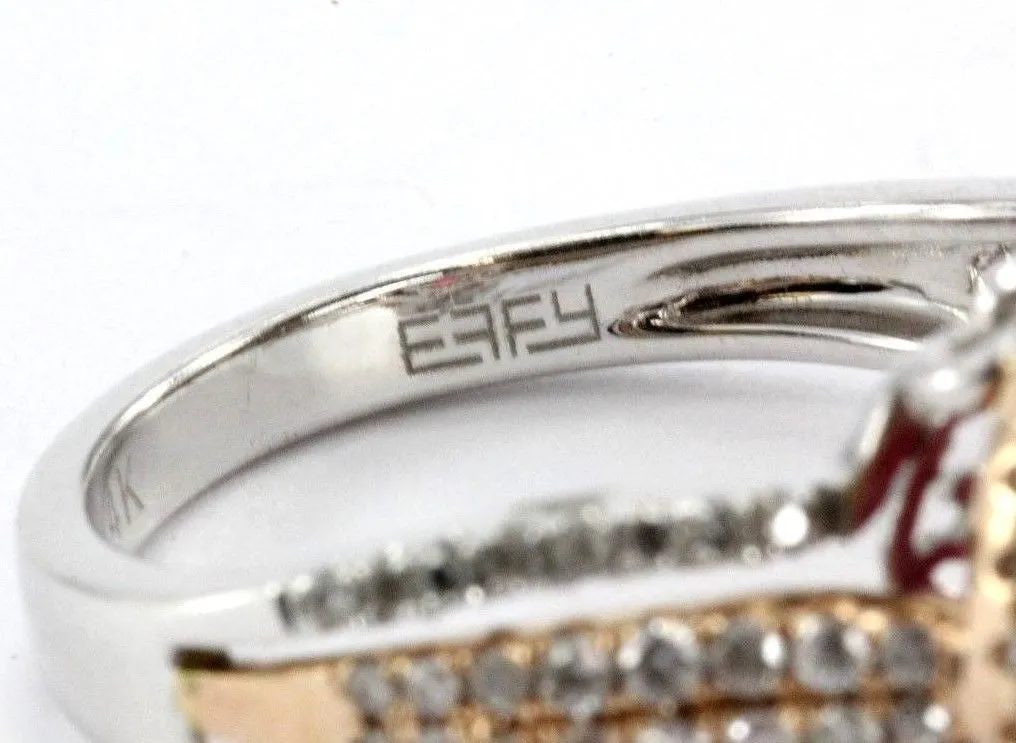 14K White & Rose Gold EFFY Ruby Royale, Diamond & Ruby Ring