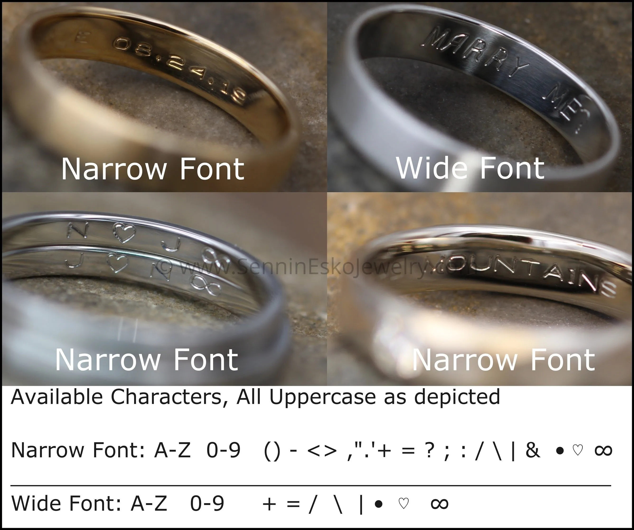 14kt Yellow Gold 2mm Hammered Band - Glossy Finish