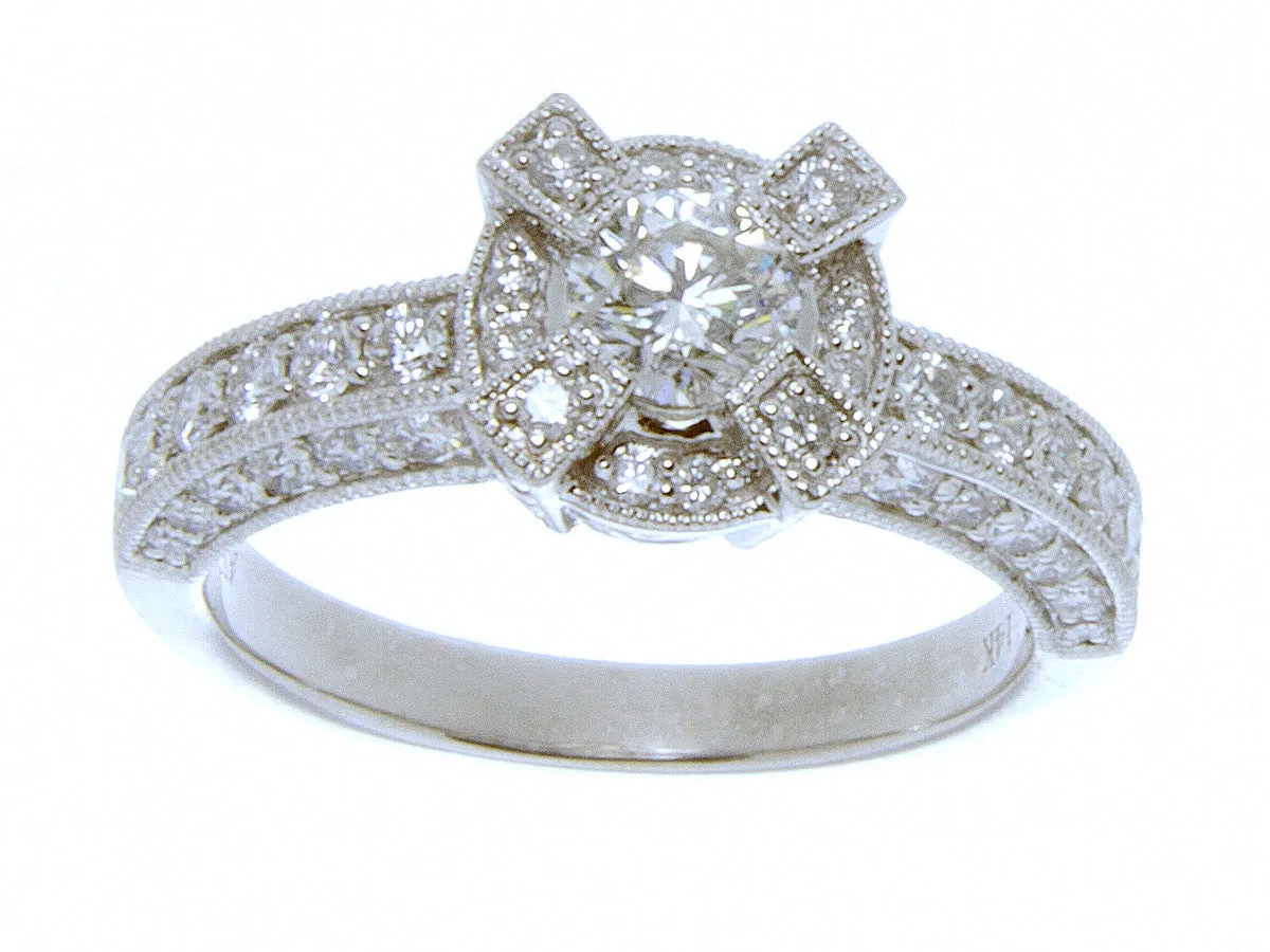 1.76ct Diamond Engagement Ring