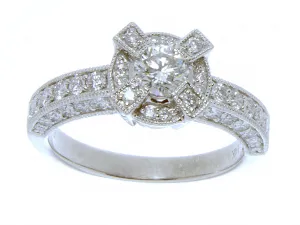 1.76ct Diamond Engagement Ring