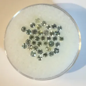 2.0MM ACCENT STONES, SETS, PAIRS, MONTANA SAPPHIRES