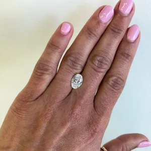2.28CT Oval Lab Grown Diamond