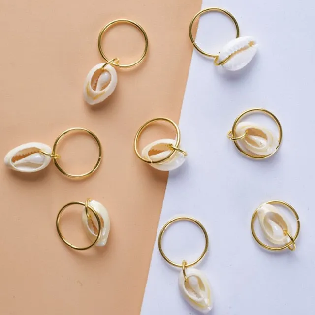 5 Pcs Silver Viking Spiral Beads
