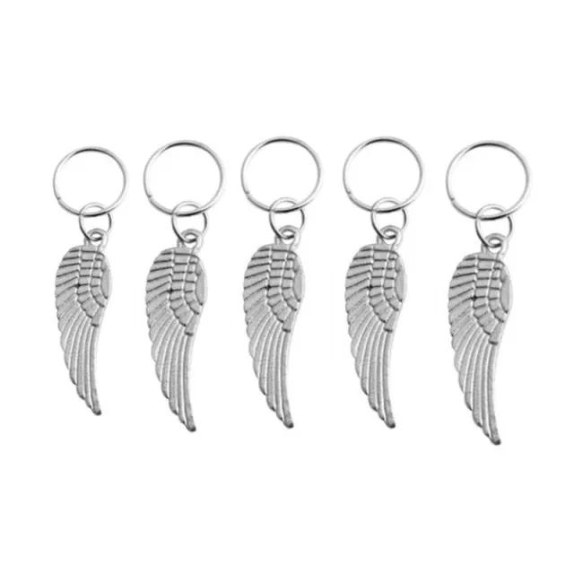 5 Pcs Silver Viking Spiral Beads
