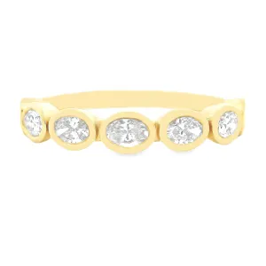 .74ct 18k Yellow Gold Diamond Band