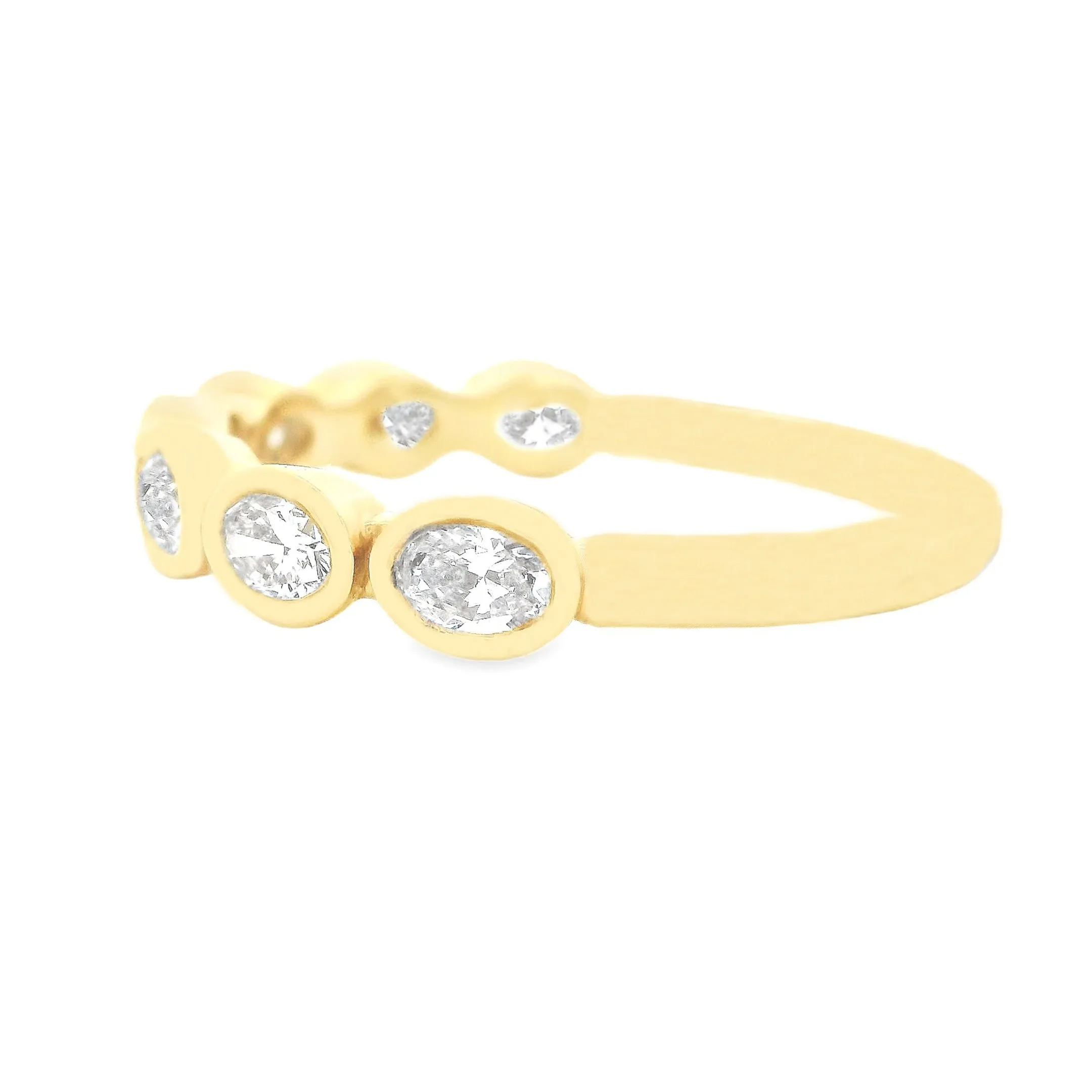 .74ct 18k Yellow Gold Diamond Band
