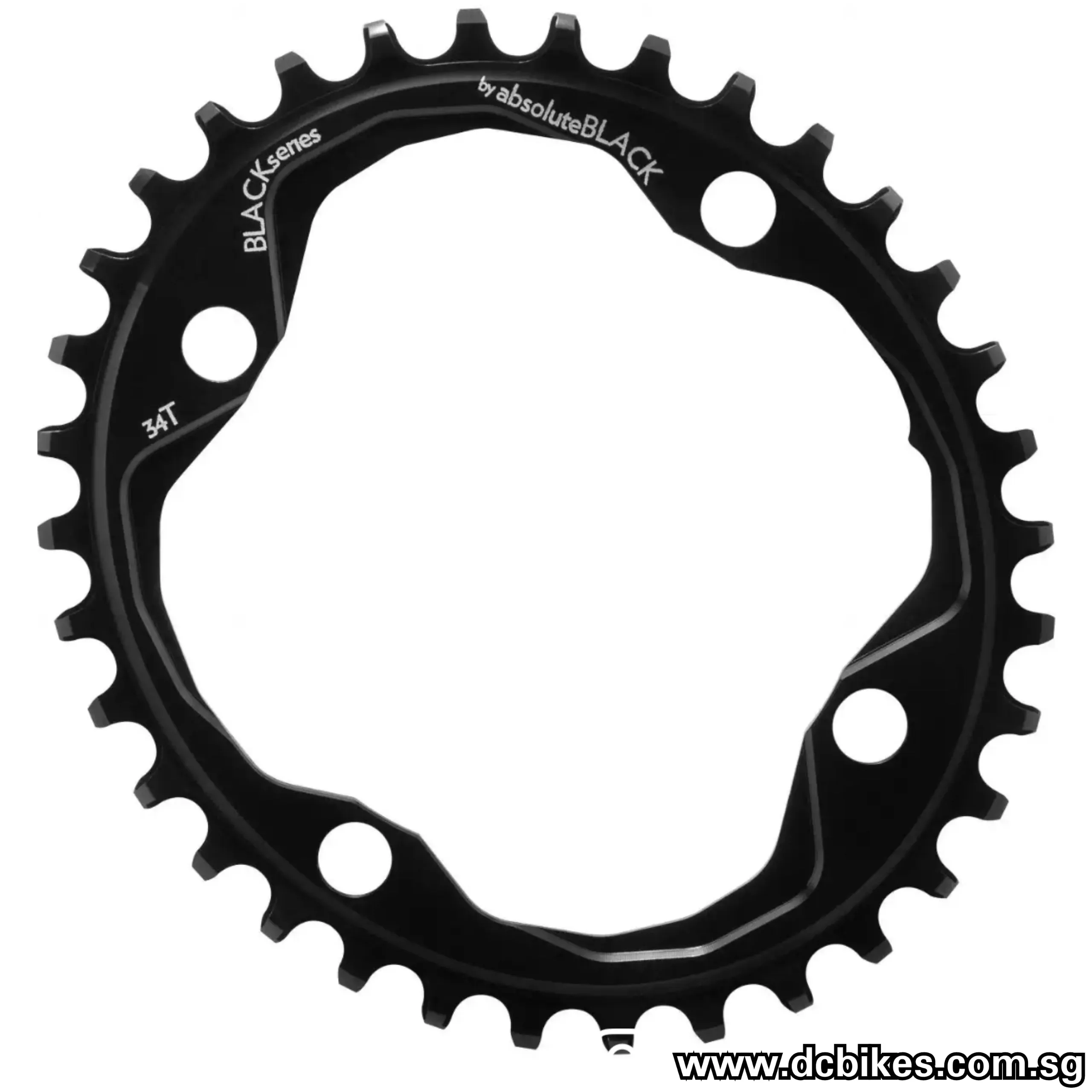 Absoluteblack 104bcd 32T/34T Narrow Wide Oval Single Chain Ring
