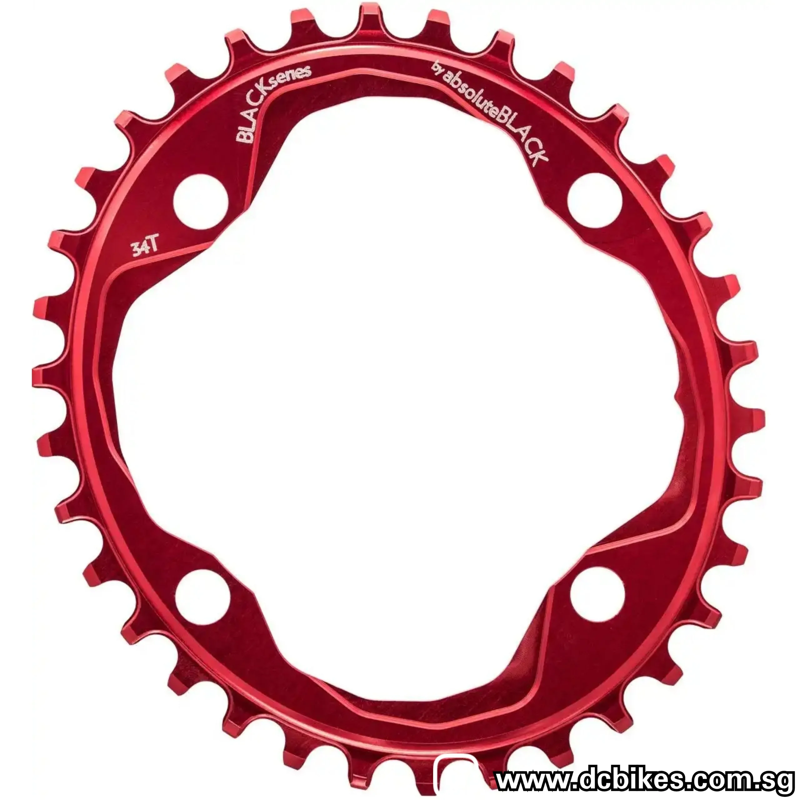 Absoluteblack 104bcd 32T/34T Narrow Wide Oval Single Chain Ring