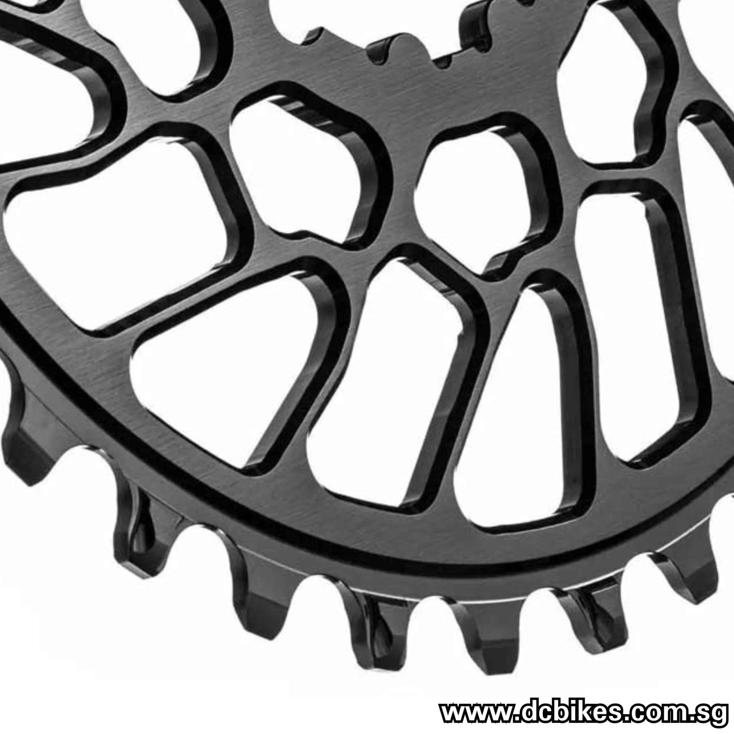 AbsoluteBLACK 30T/32T/34T Oval 0mm Chain Ring For SRAM GXP DUB Crank