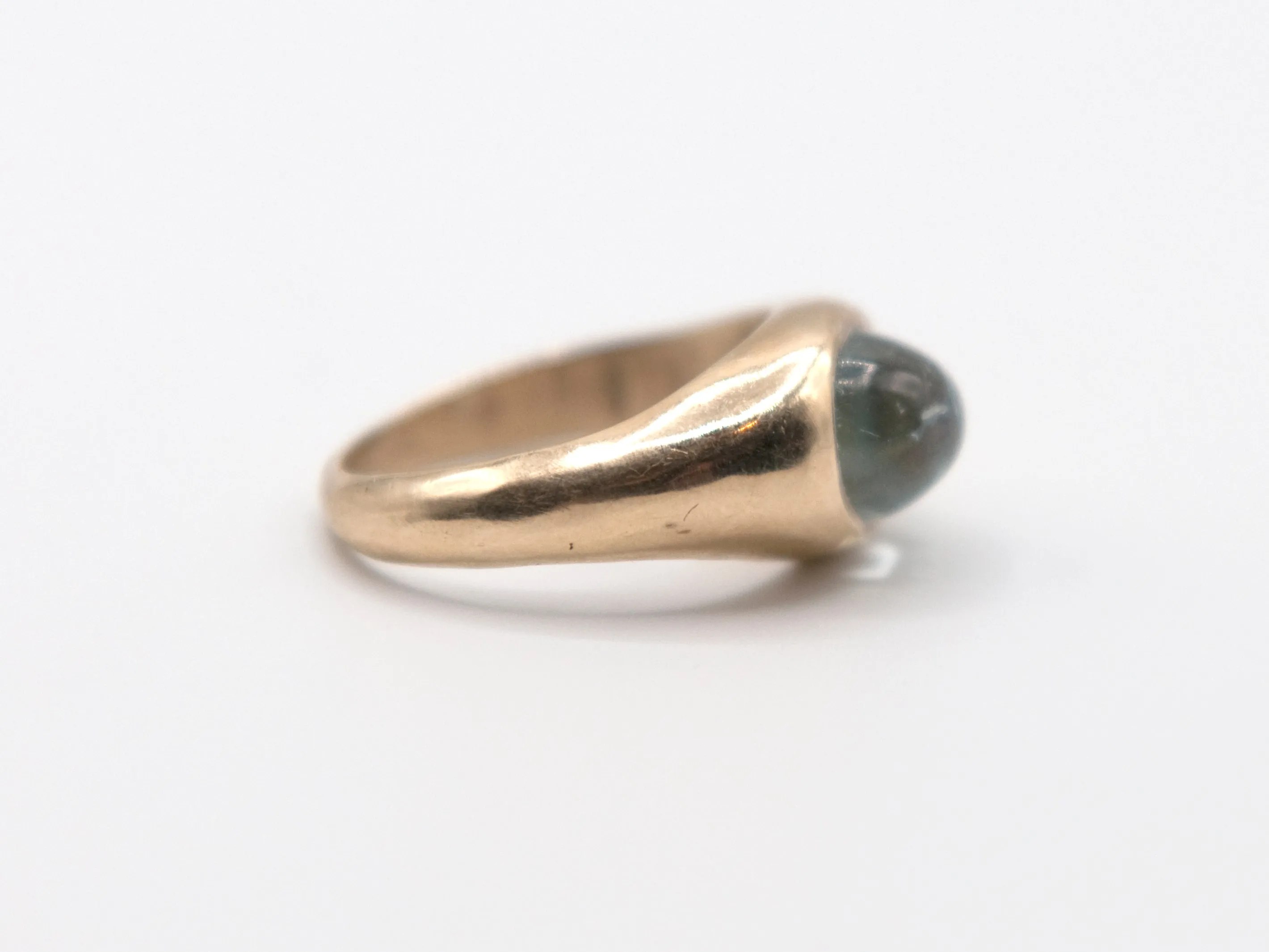Aquamarine Signet Ring