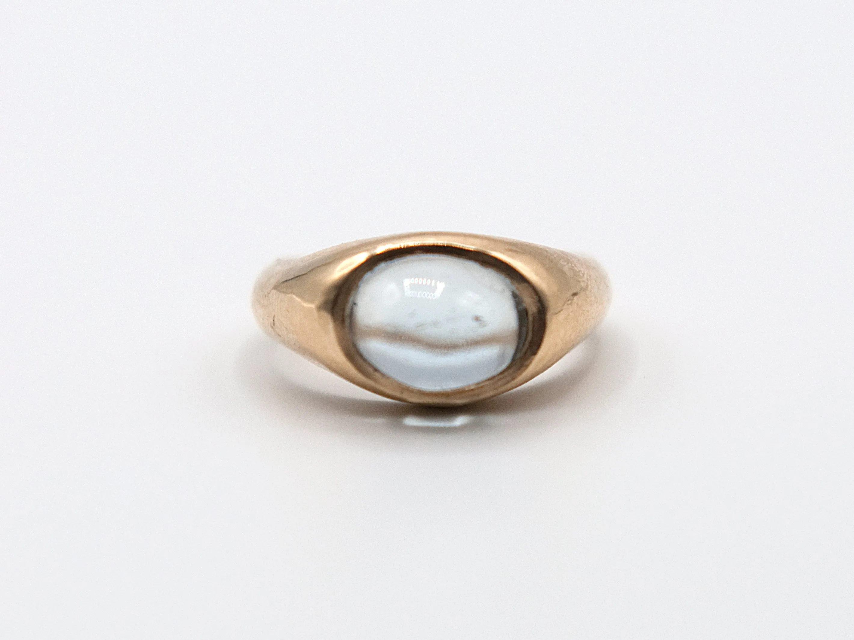 Aquamarine Signet Ring