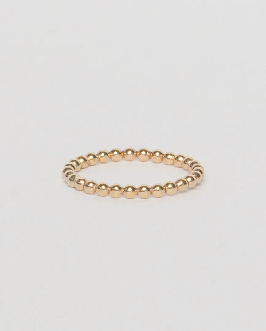 Bead Ring, Gold Filled