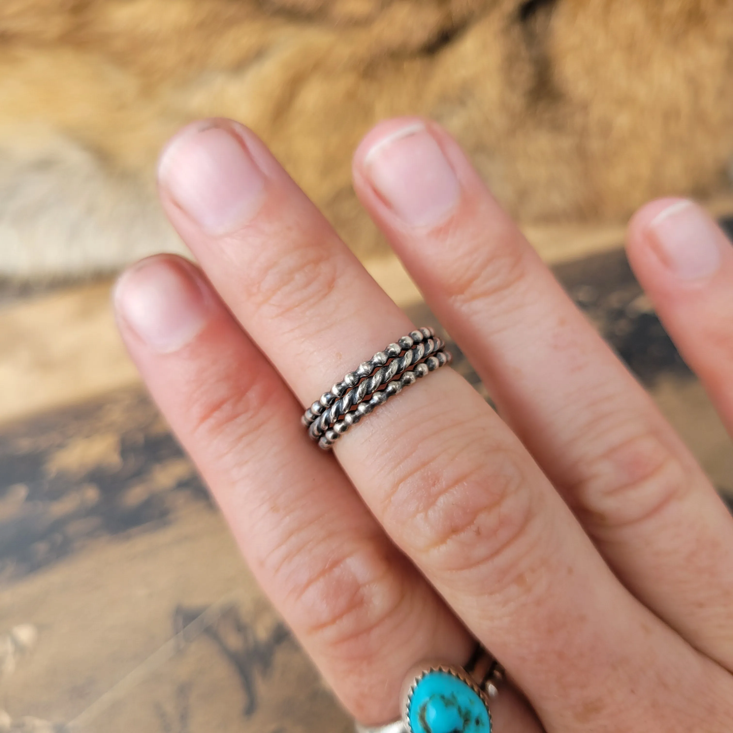 Bead Stacker Rings