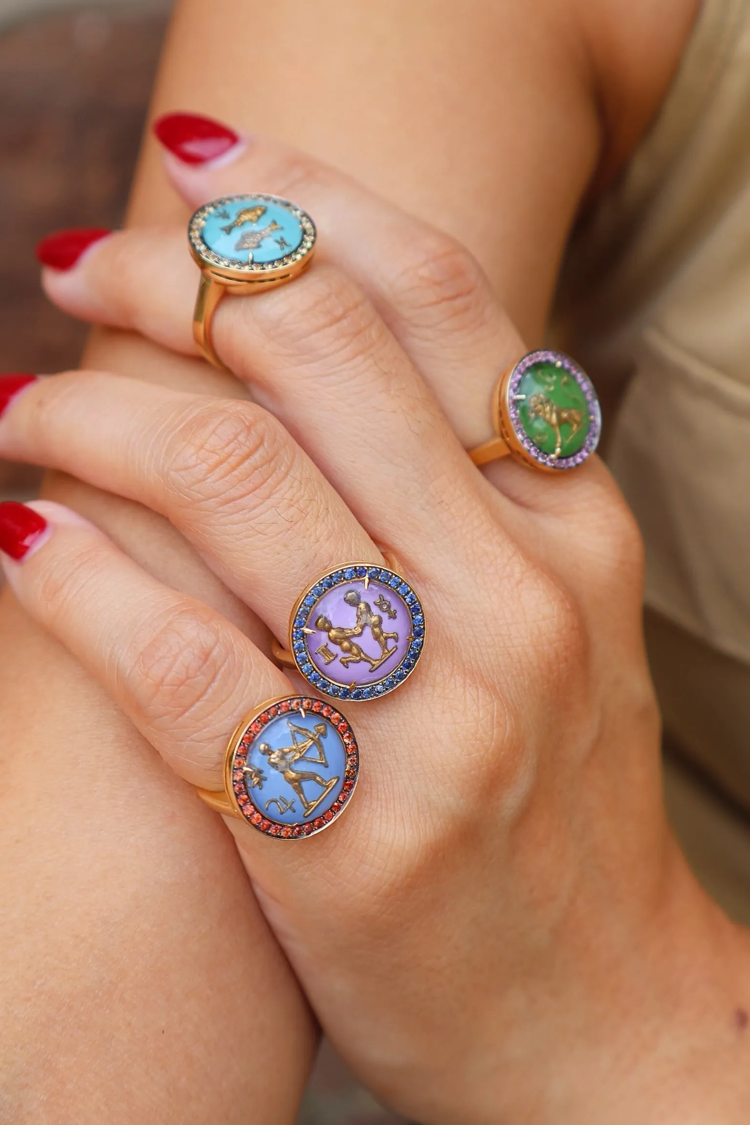 Being Cystal Leo Ring
