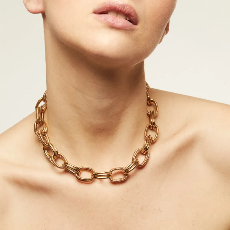 Bell Multi Link Necklace