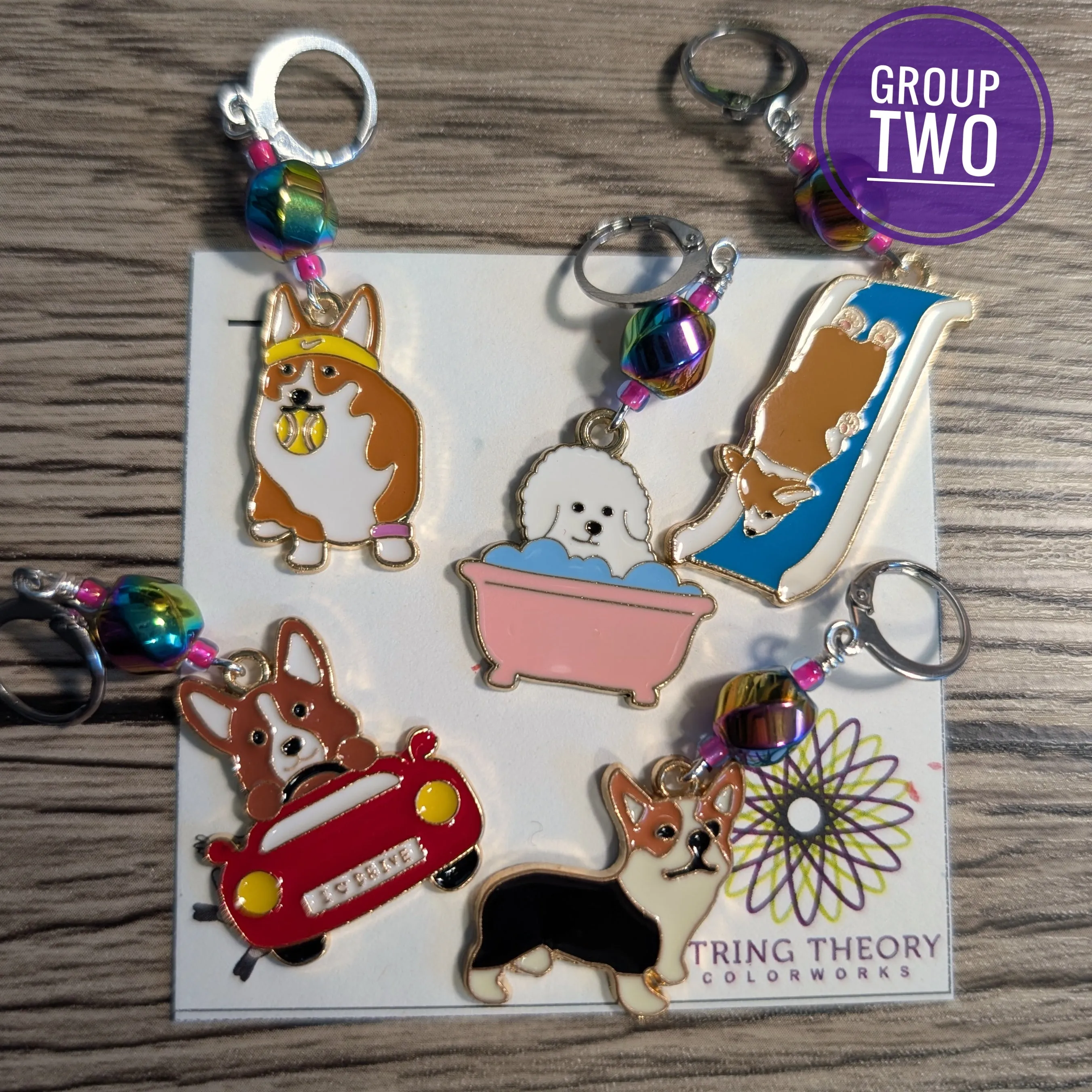 Best Pups Markers and Earrings
