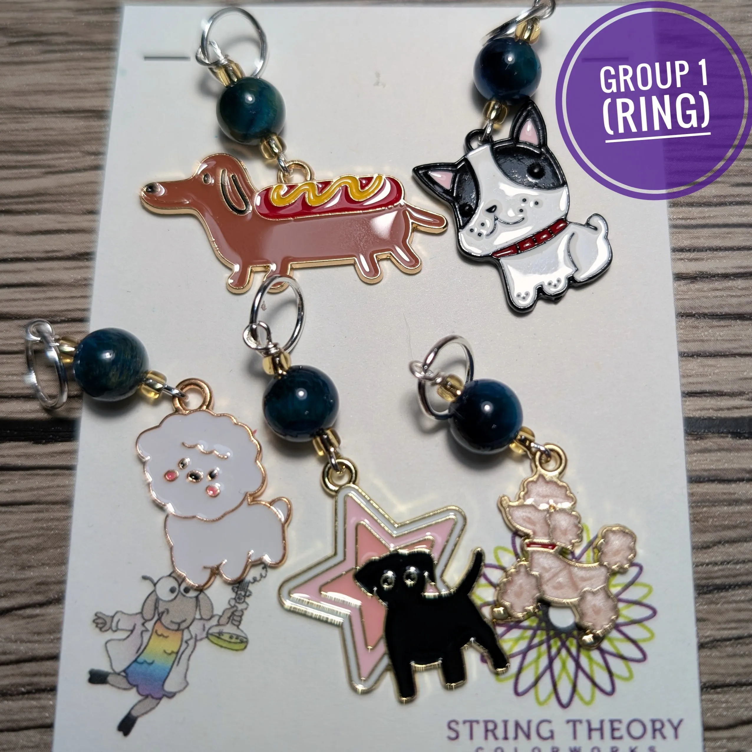 Best Pups Markers and Earrings