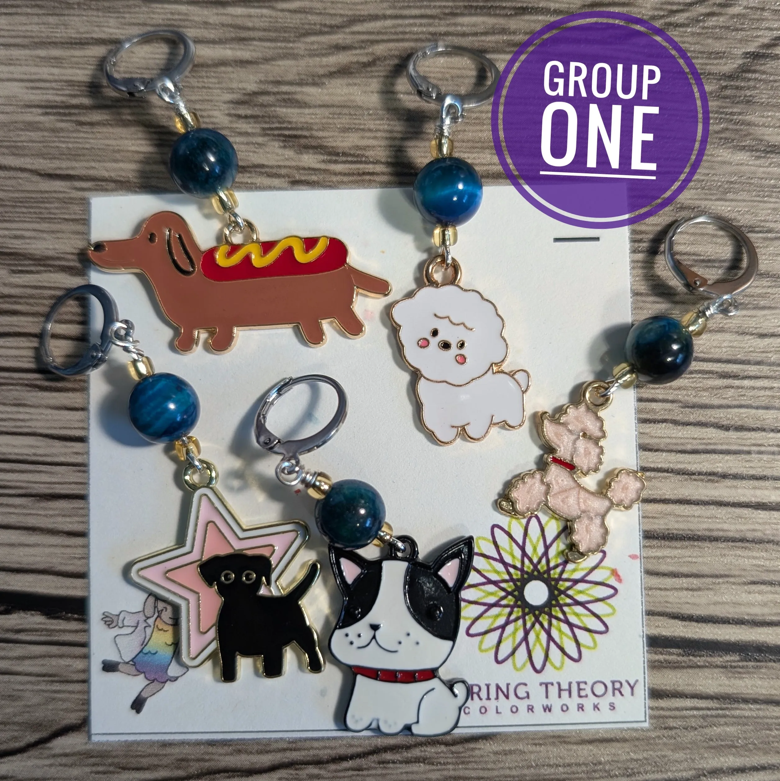 Best Pups Markers and Earrings