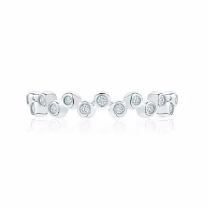 Birks Splash Stack White Gold Ring