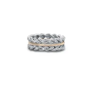 Braided Two Toned Band