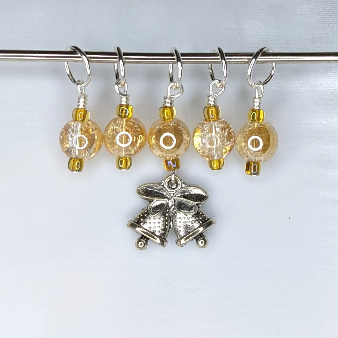 Christmas Stitch Markers--Several Styles
