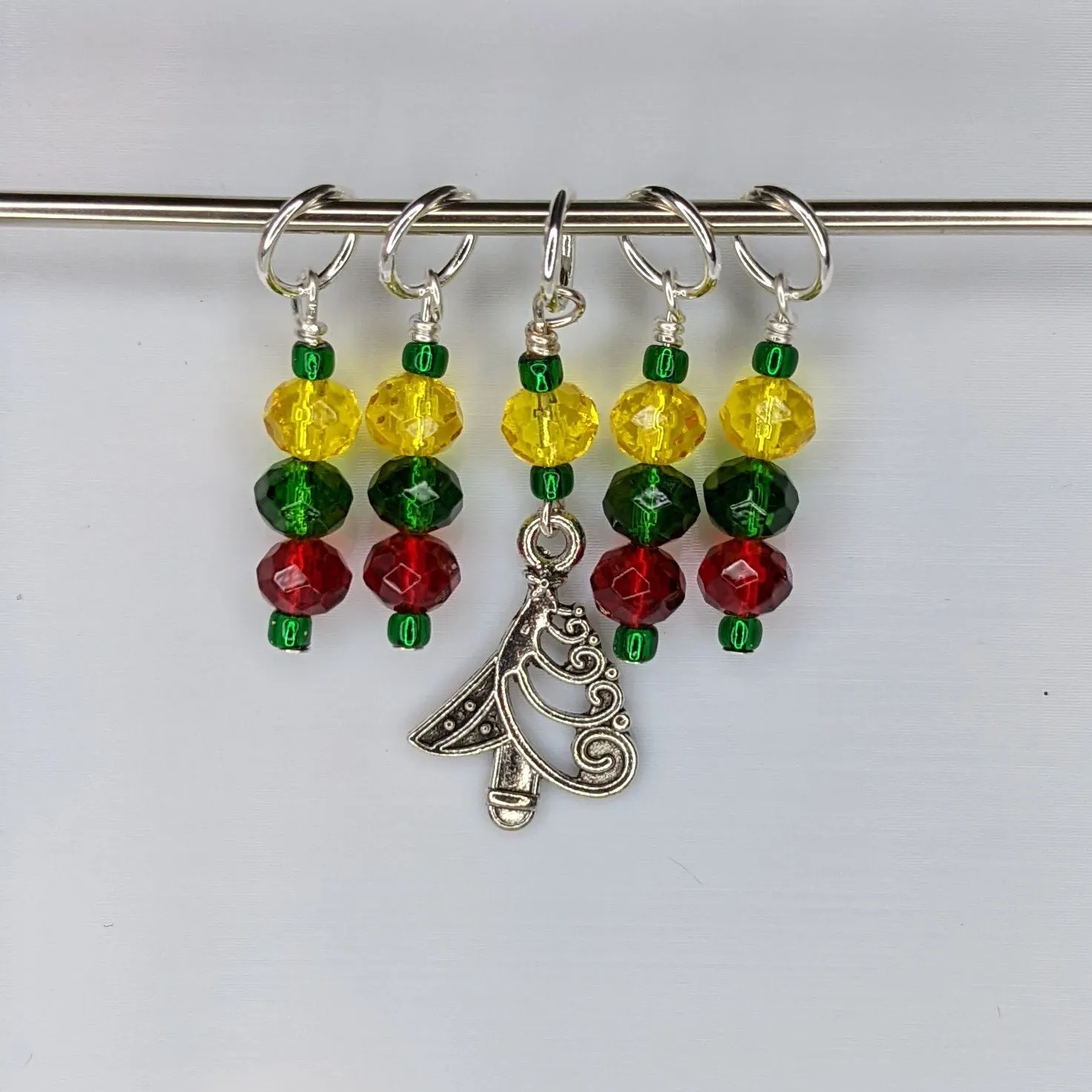 Christmas Stitch Markers--Several Styles
