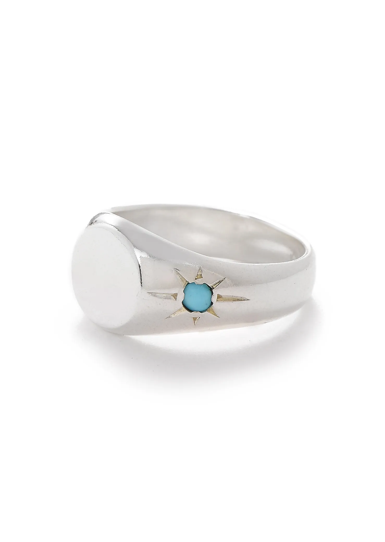 Classic Pinky Signet Ring in Silver