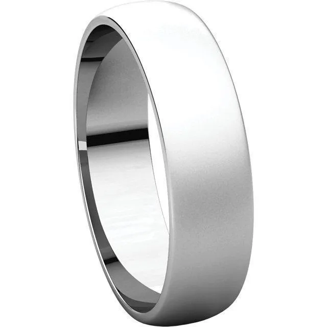 Classic Wedding Band - Bead Blast Finish