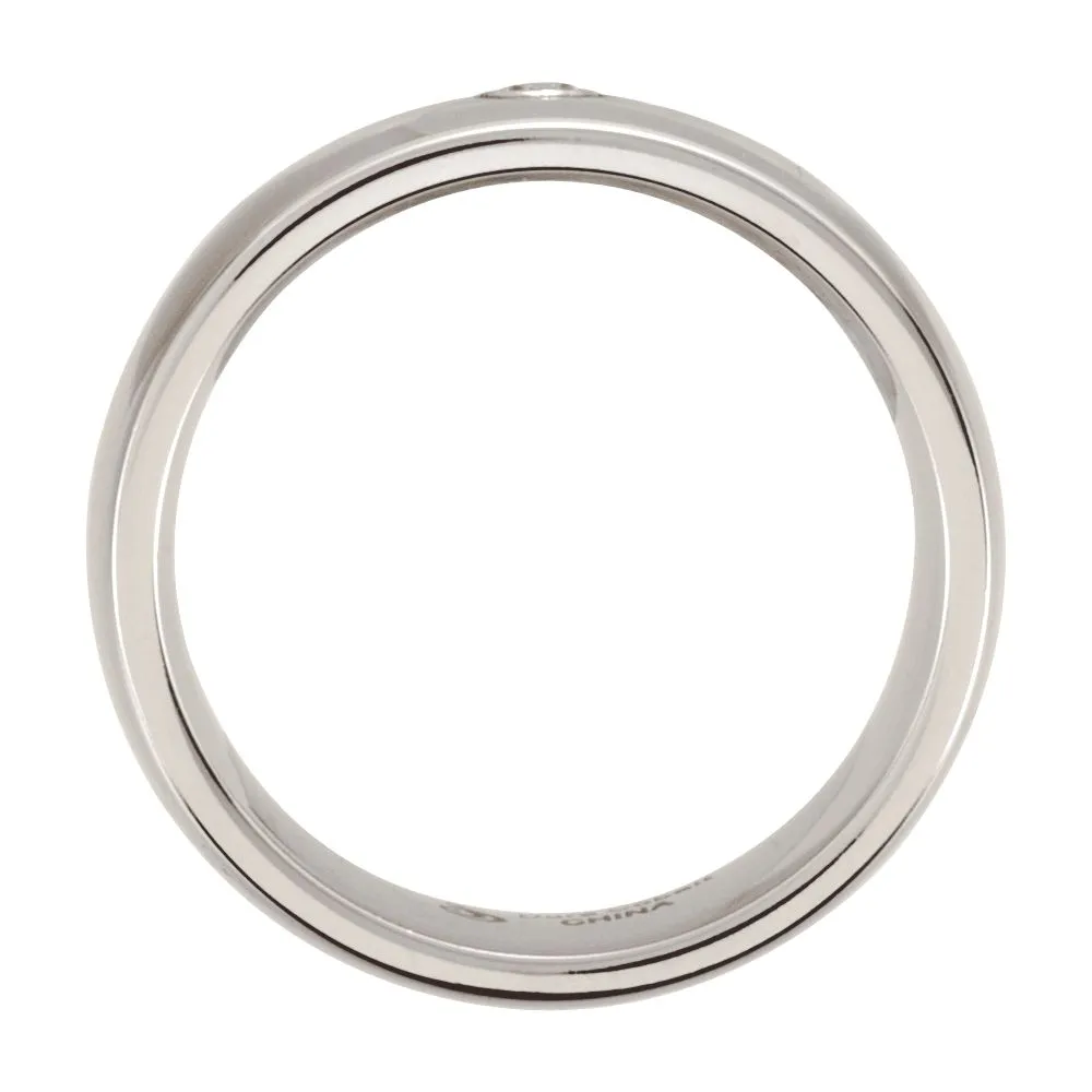 Cobalt 10mm .10 CTW Diamond Band Size 12