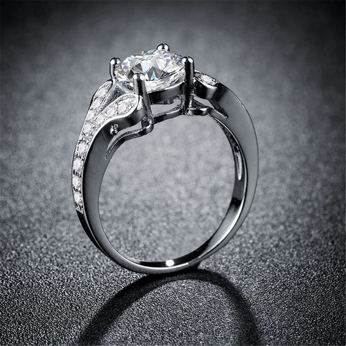 Crystal & Cubic Zirconia Promise Ring