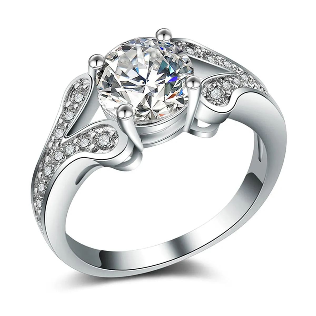 Crystal & Cubic Zirconia Promise Ring