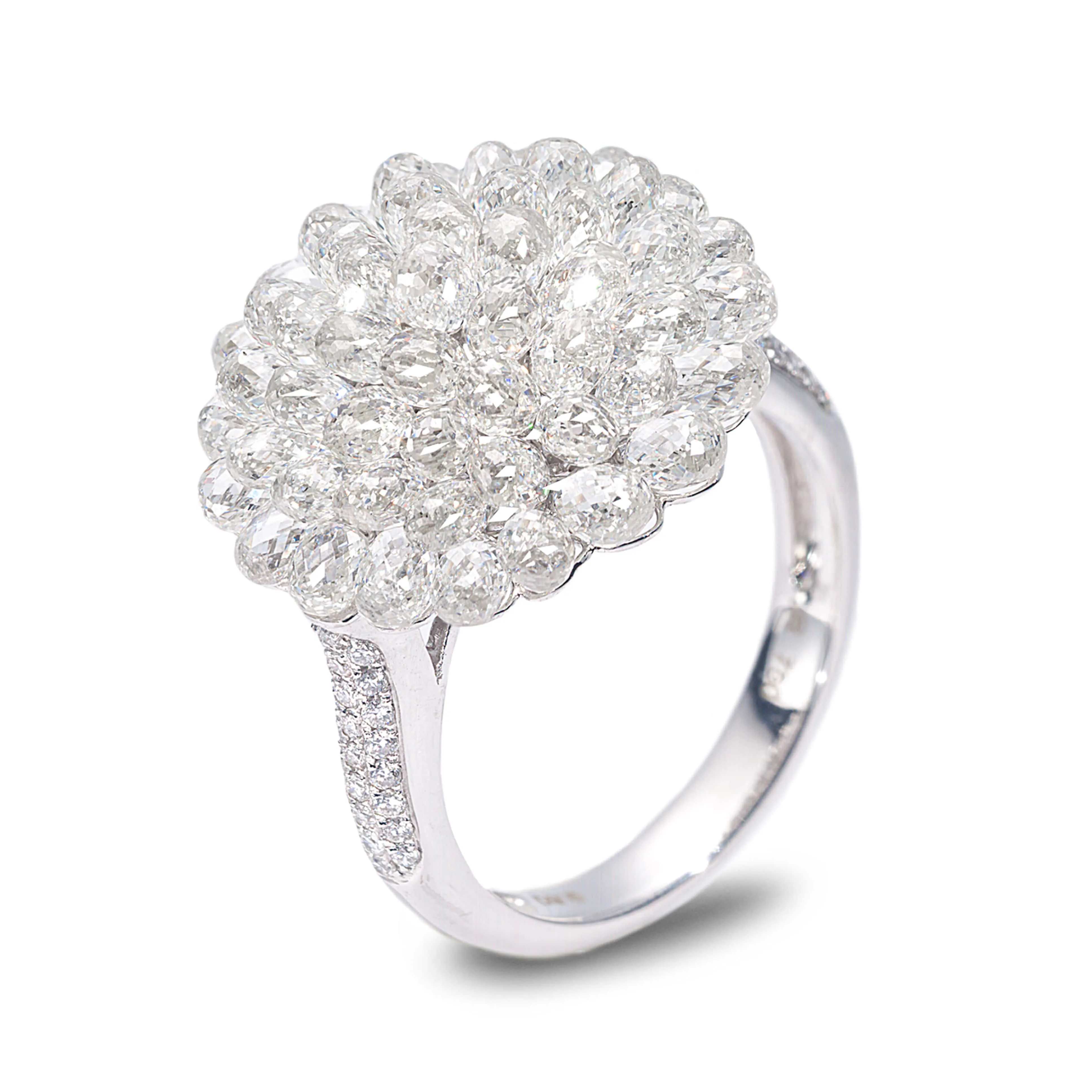 DIAMOND BRIOLETTE CLUSTER RING