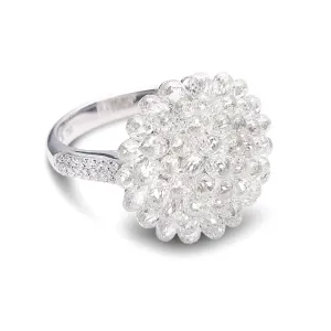 DIAMOND BRIOLETTE CLUSTER RING