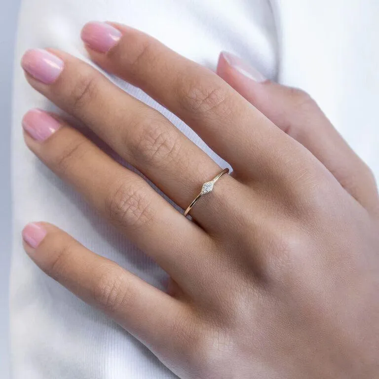 Diamond Shape Ring