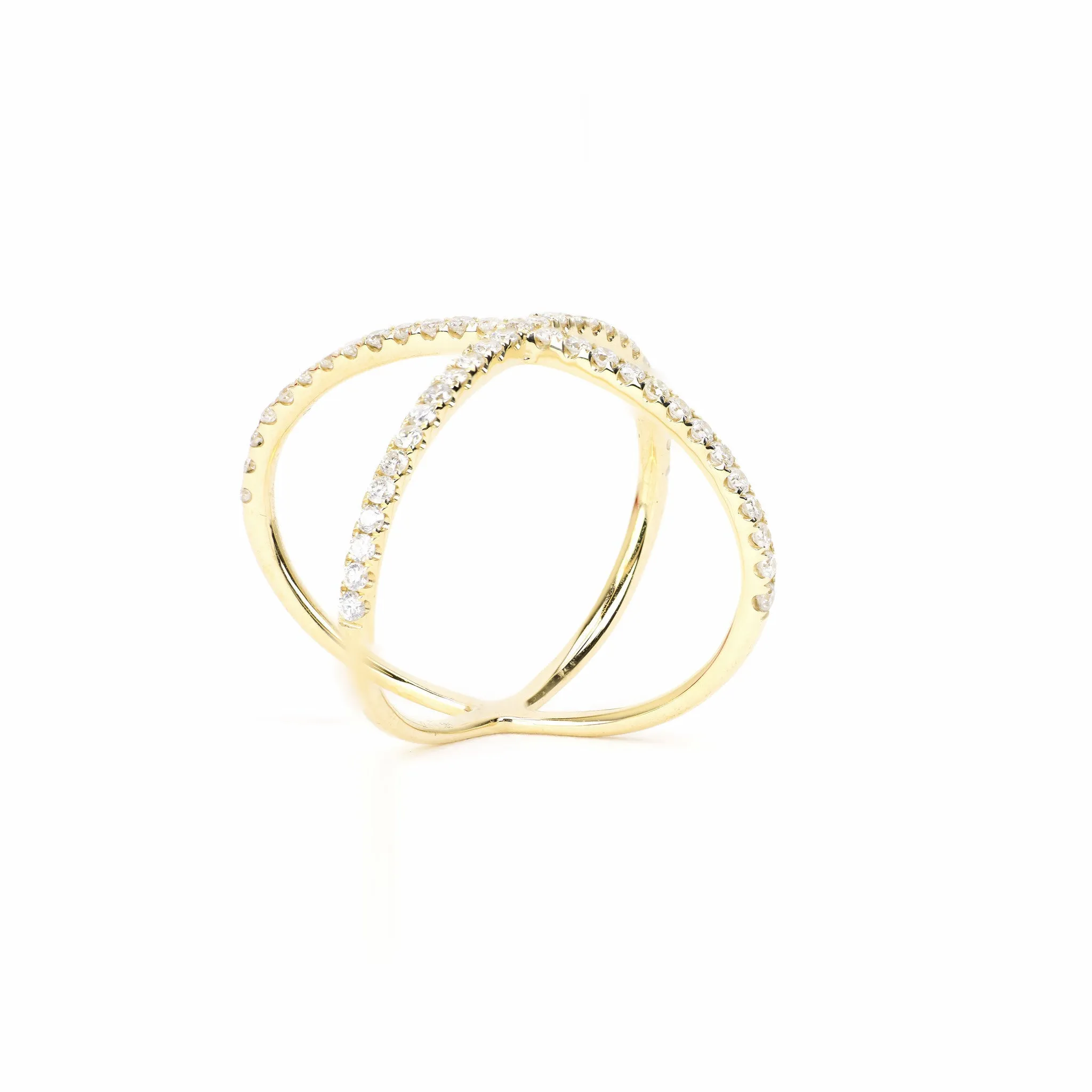 Diamond X Ring