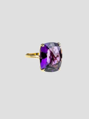 Dolce Vita Ring Amethyst Dark Purple