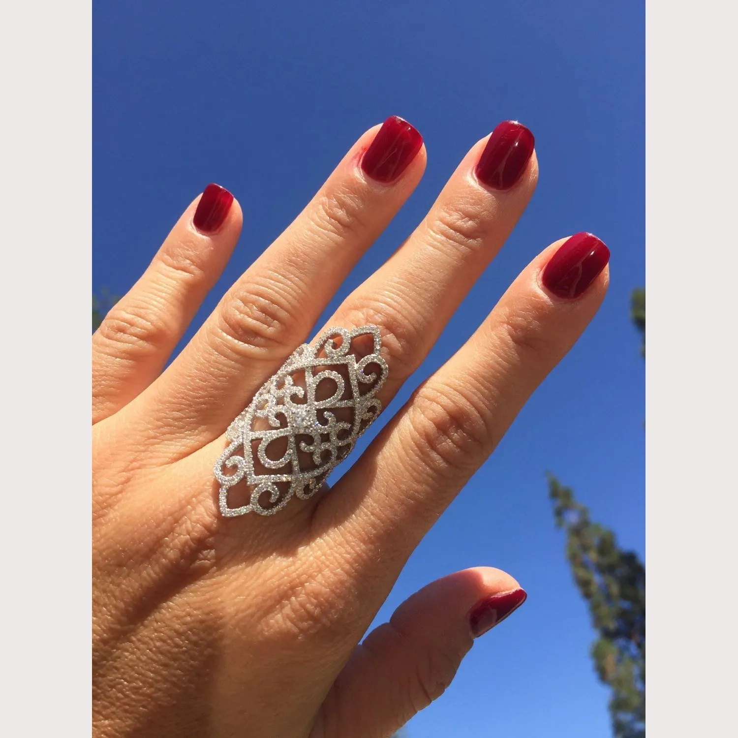 Dream Web Pave Ring