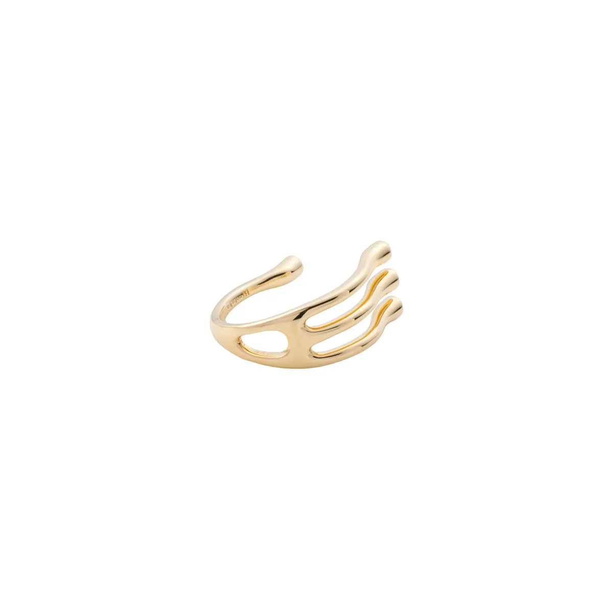 DROSERA Diamond Cuff Ring